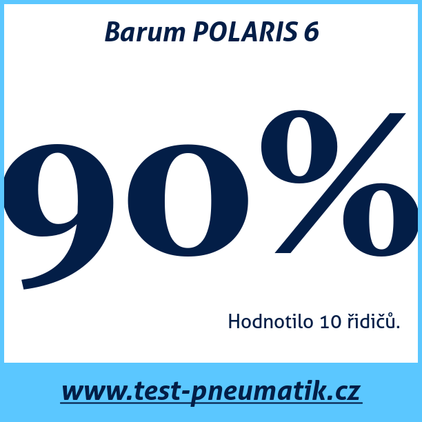 Test pneumatik Barum POLARIS 6