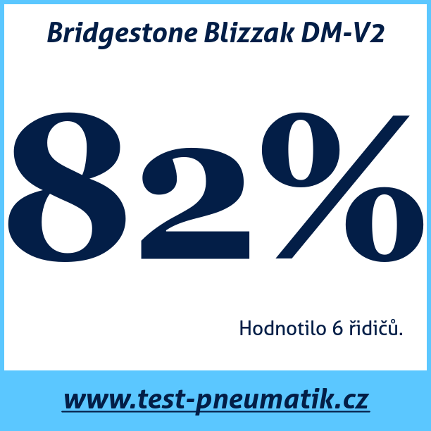 Test pneumatik Bridgestone Blizzak DM-V2 195 80 R15 96R