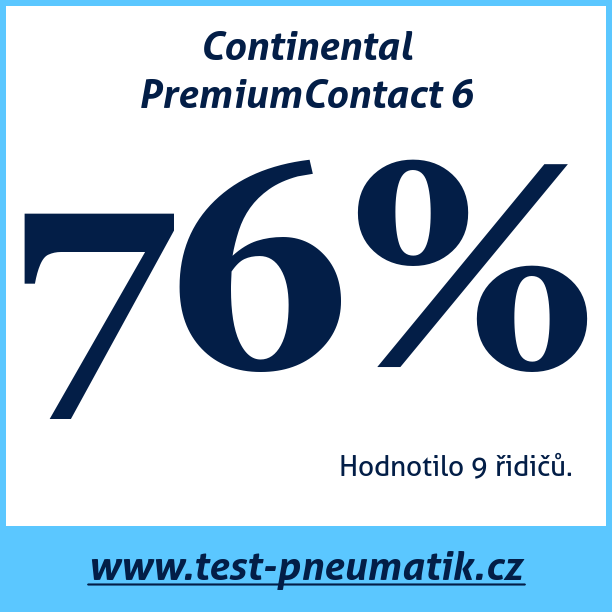 Test pneumatik Continental PremiumContact 6 275 35 R22 104Y