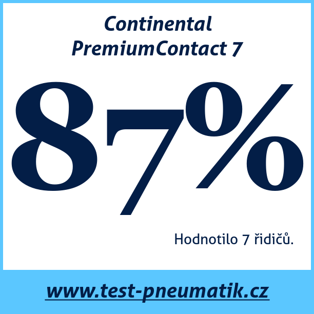 Test pneumatik Continental PremiumContact 7 215 55 R18 99V XL MFS