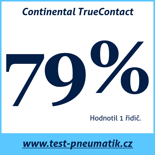 Test pneumatik Continental TrueContact