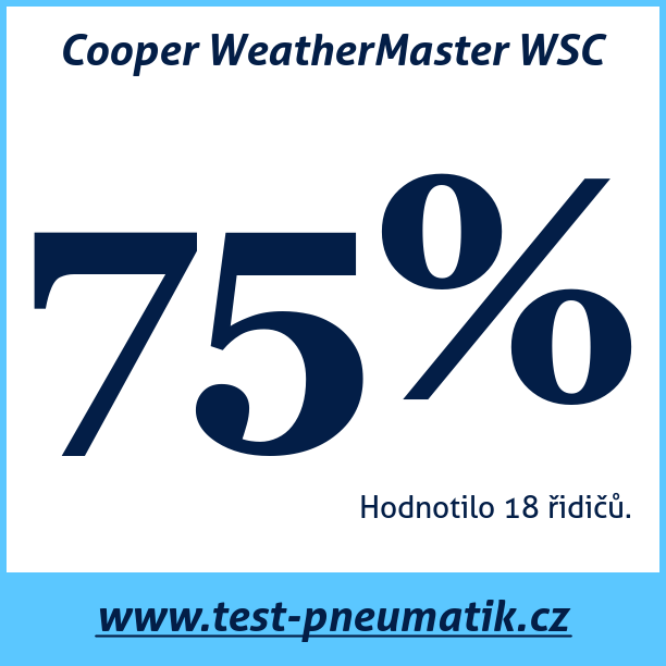 Test pneumatik Cooper WeatherMaster WSC  102T