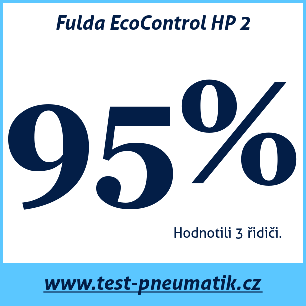 Test pneumatik Fulda EcoControl HP 2