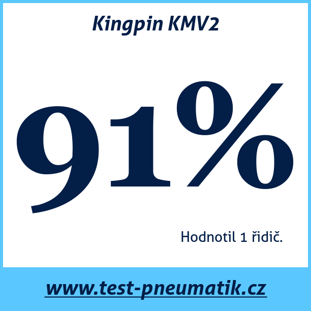 Test pneumatik Kingpin KMV2