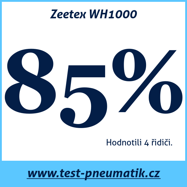 Test pneumatik Zeetex WH1000 235 45 R19 99V XL